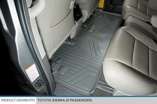 Miniatura 4 de MAXLINER - Juego de alfombrillas de 2 filas para Toyota Sienna 2013-2020