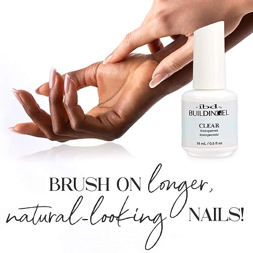 Miniatura 2 de IBD Gel de construcción - Constructor de extensiones de uñas de gel duro - Fórmula transparente de remojo para esculpir y fortalecer geles Claro