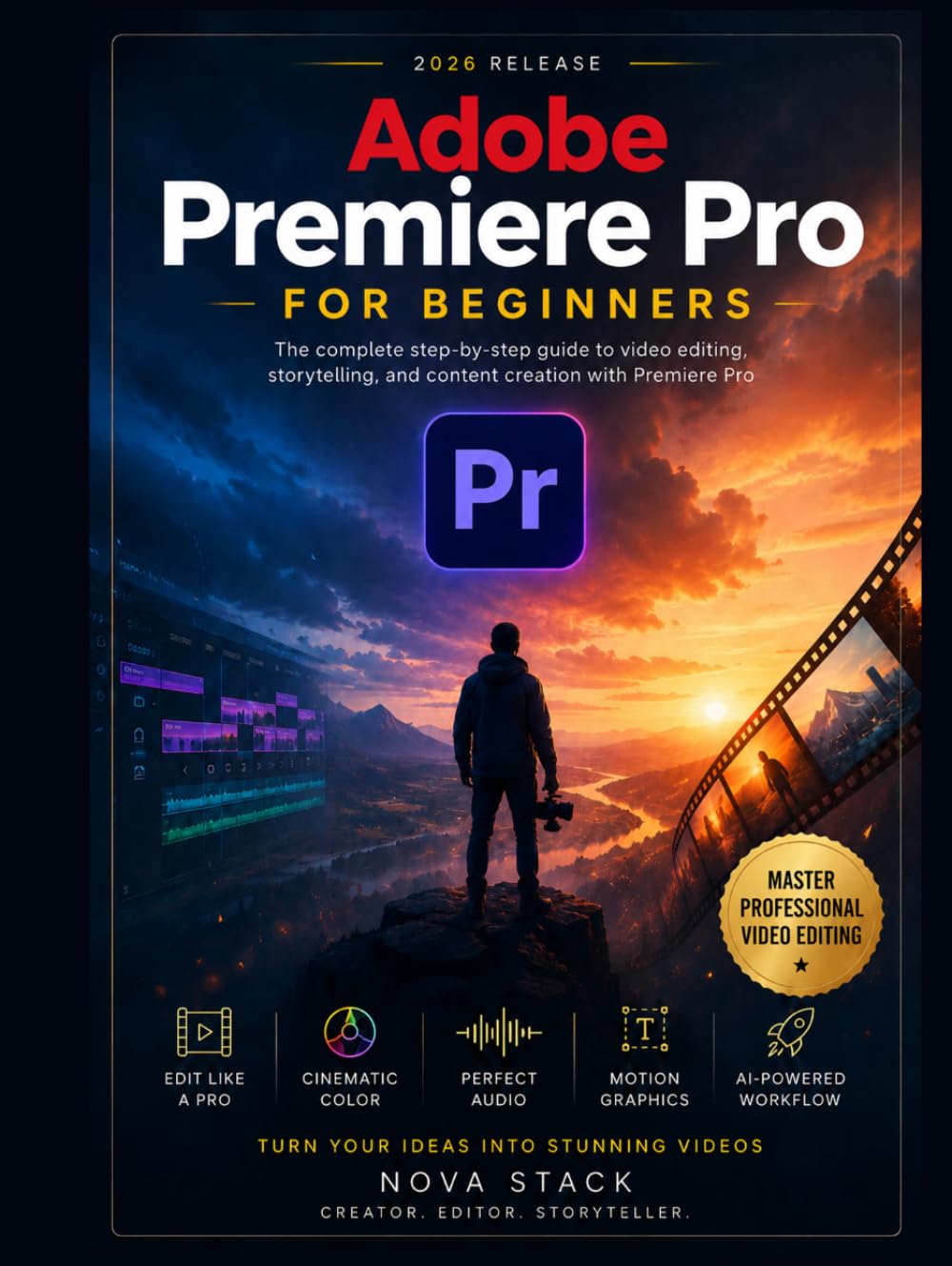 Adobe Premiere Pro for Beginners: Edit Faster, Think Like a Pro, and Create Cinematic Videos Without Confusion
