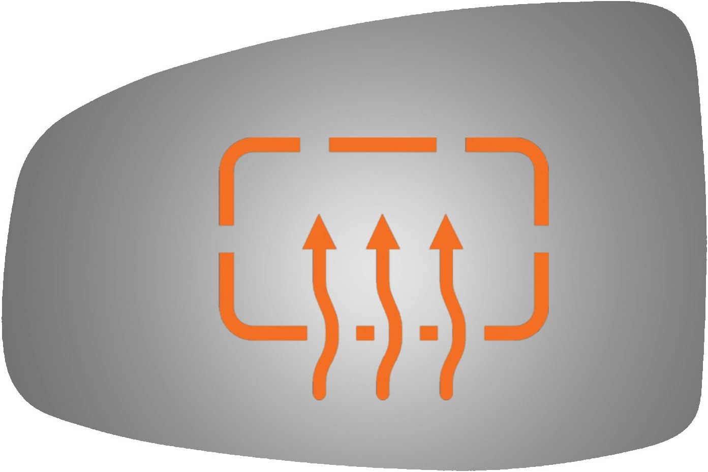 Burco 4584H Driver Side Power Replacement Mirror Glass Heated for 15-18 HONDA FIT