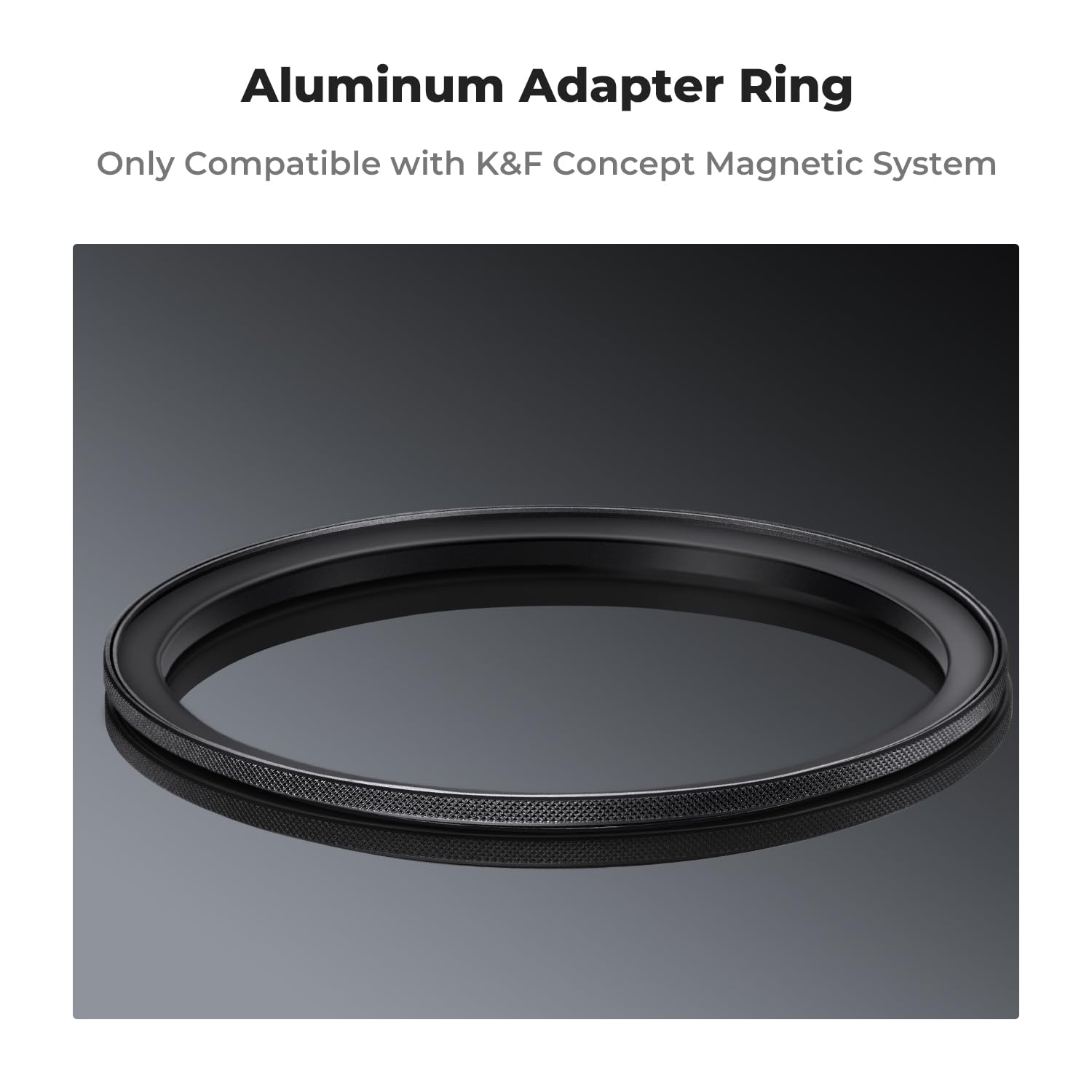 K&F CONCEPT Pierścień adaptera filtra magnetycznego Step Up Ring 77 mm–82 mm (kompatybilny tylko z filtrami magnetycznymi)