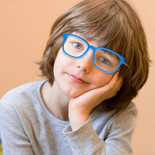 Miniatura 3 de Paquete de 2 lentes de bloqueo de luz azul para niñas y niños de 3 a 12 años, bloqueo de luz azul para niños pequeños