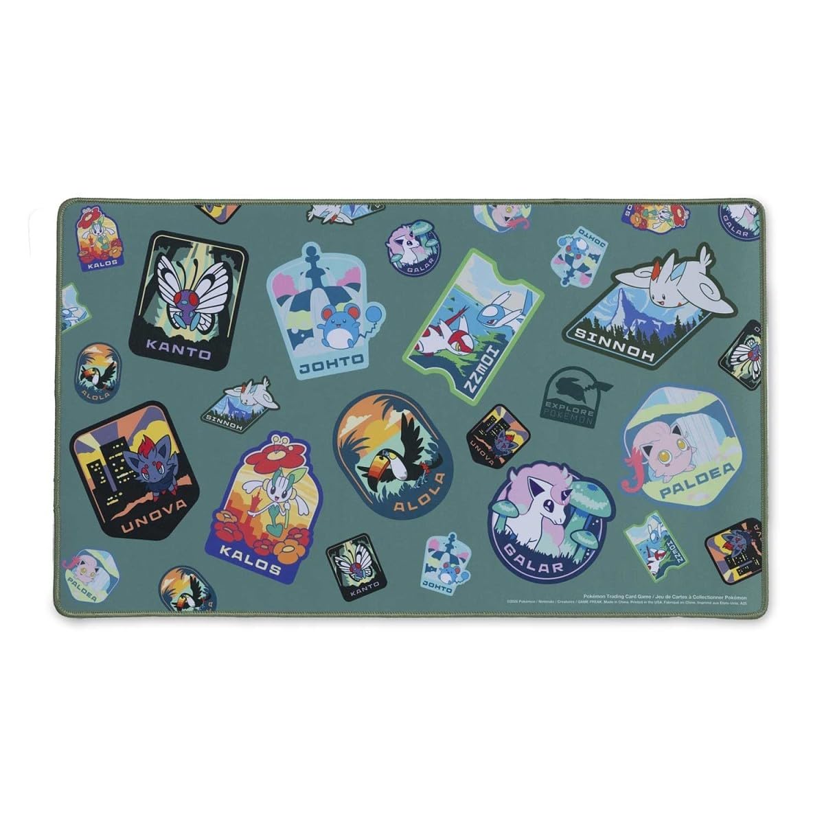 Pokémon Center: Explore Pokémon Premium Playmat