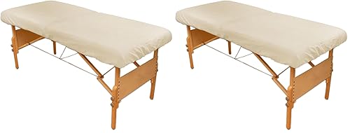 Body Linen Comfort Deluxe - Sábana bajera ajustable de franela para mesa de masaje. Sábanas de mesa de terapia de 100% algodón de primera calidad.
