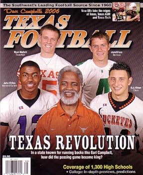 Dave Campbell's Texas Football Magazine 2006 Texas Revolution cover