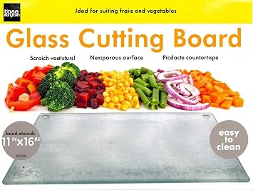 Unbreakable glass cutting board