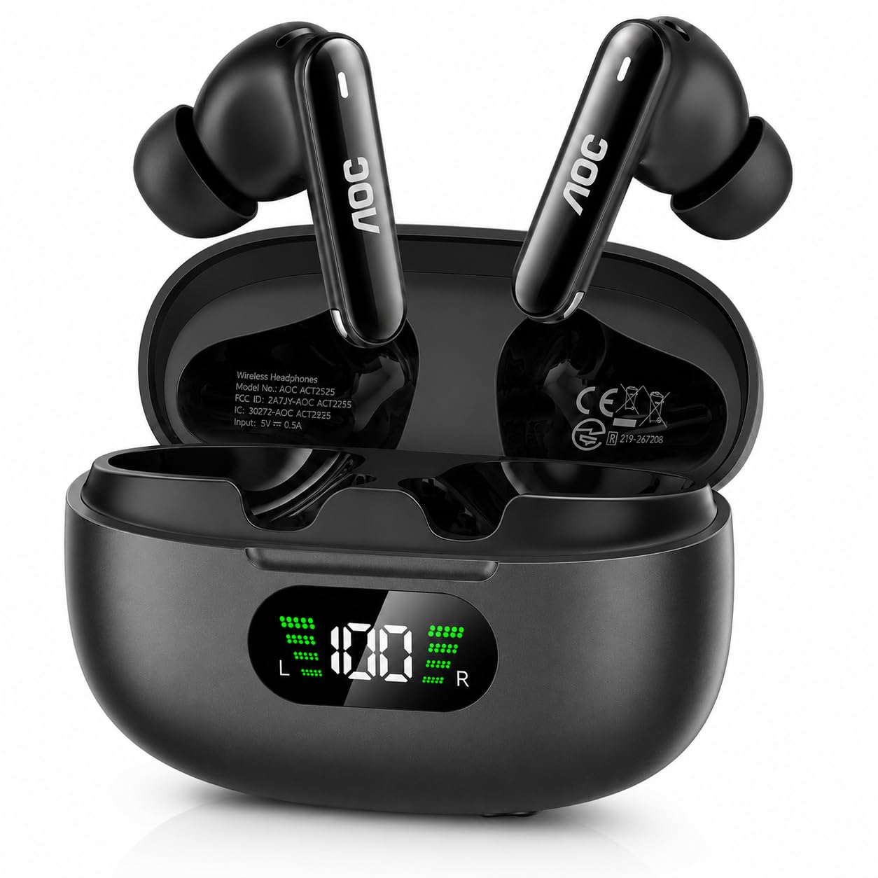 Amazon.co.jp: AOC ワイヤレスイヤホン ACT2525 Bluetooth 6.0