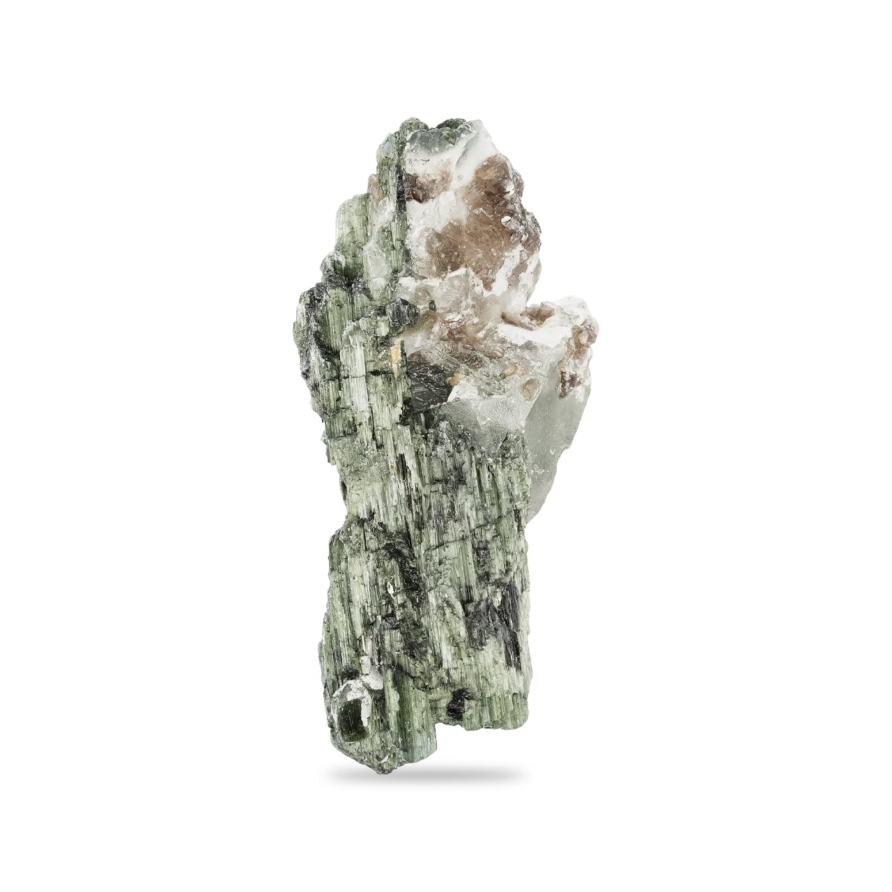 Starborn Cristallo naturale grezzo di tormalina verde scuro, 1 pezzo, grande, Large, Pietra preziosa, Tormalina verde
