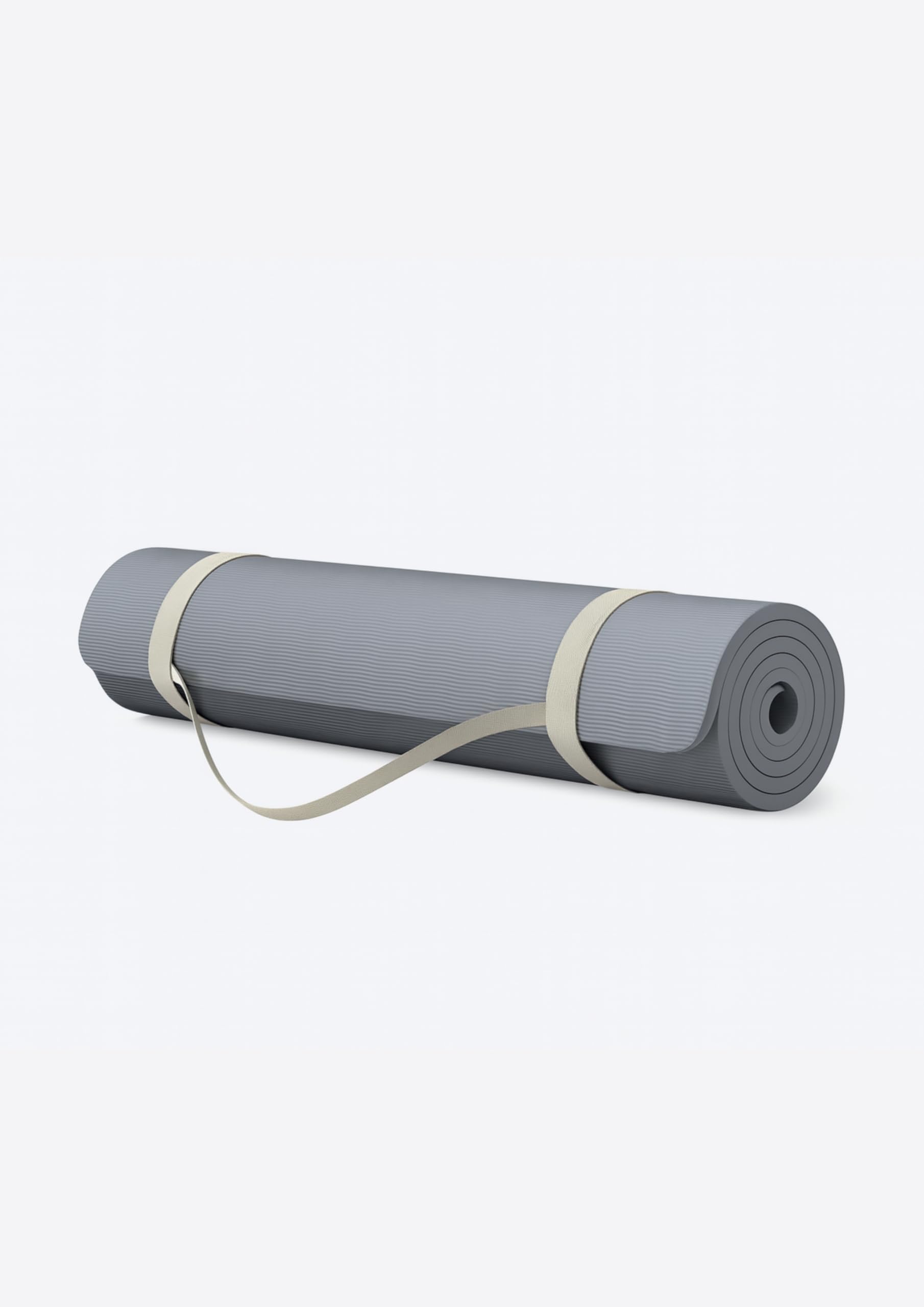 Yoga mat for Women & Men EVA Material 4mm Grey Anti Slip for Gym Workout and Eco-Friendly-picture-25