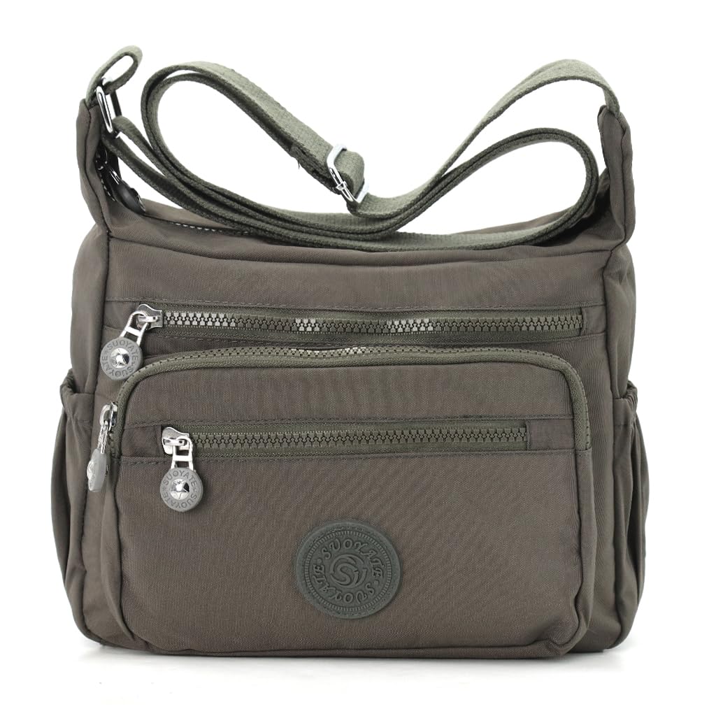 palay Women Crossbody Bag Waterproof Nylon Multi-layer Crossbody Bag Casual Satchel Bag Shoulder Bag Messenger Bag Travel Crossbody Bag Day Pack-picture-41