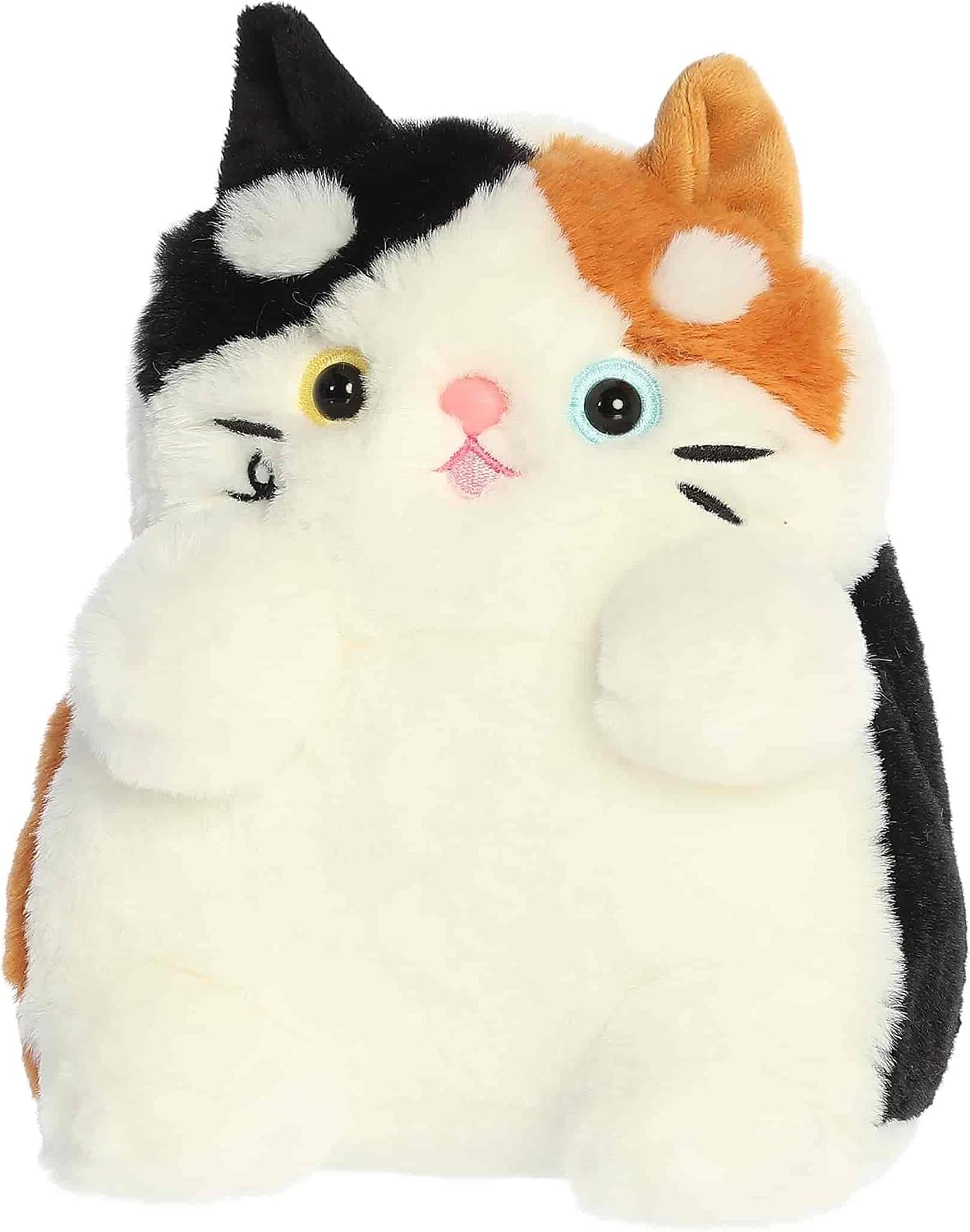 Aurora® Playful Mewmews™ Gumball Stuffed Animal - Adorable Companions for Playful Fun - Perfect for Birthdays, Adults and Kids All Ages - Multicolor 7.5 Inches