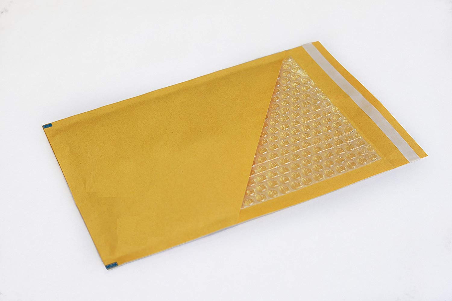 # 0 6 x 10 interior (6 x 9) cm Kraft burbuja sobres acolchados sobres PACK de 25