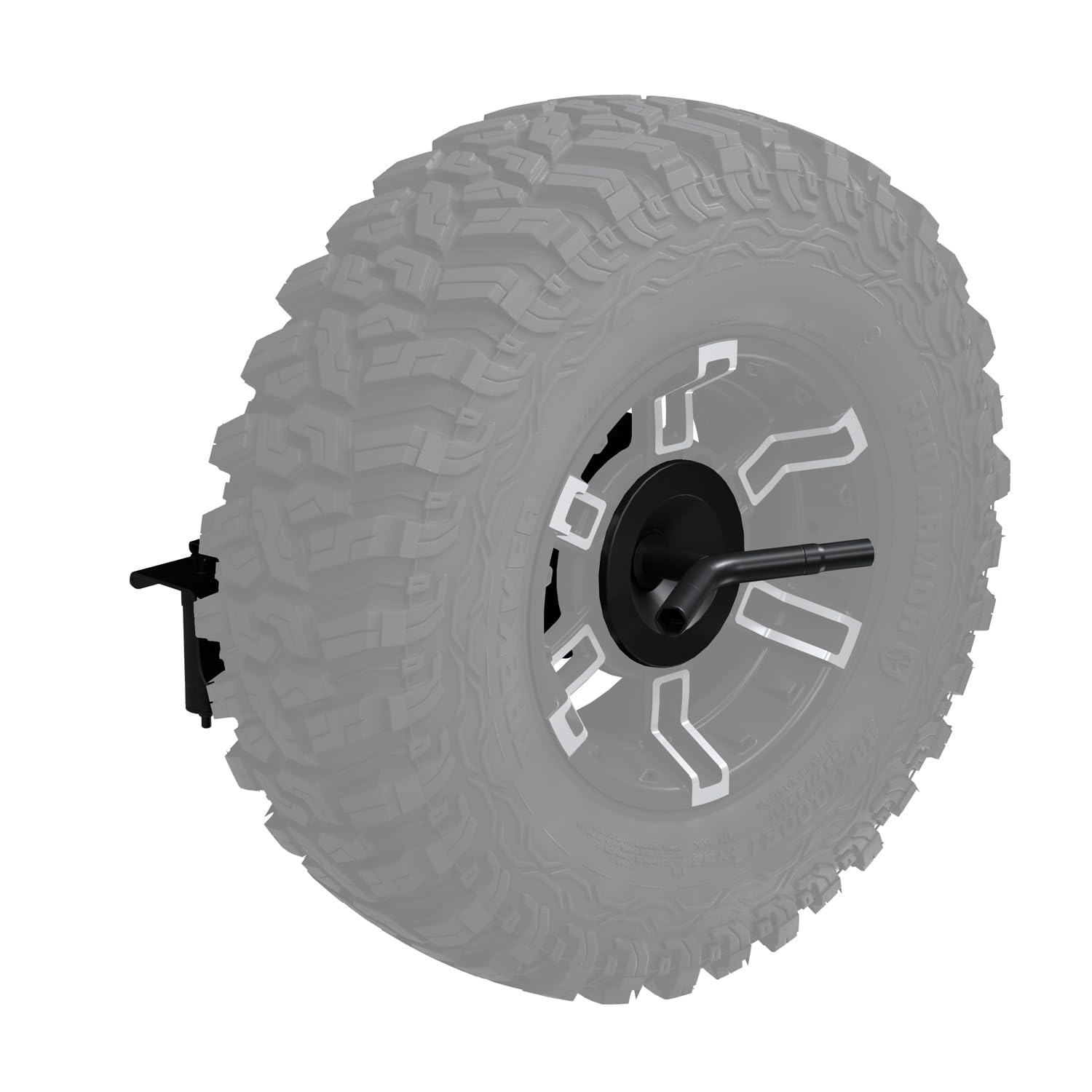 Amazon.com: Polaris Off Road Lock & Ride Spare Tire Carrier