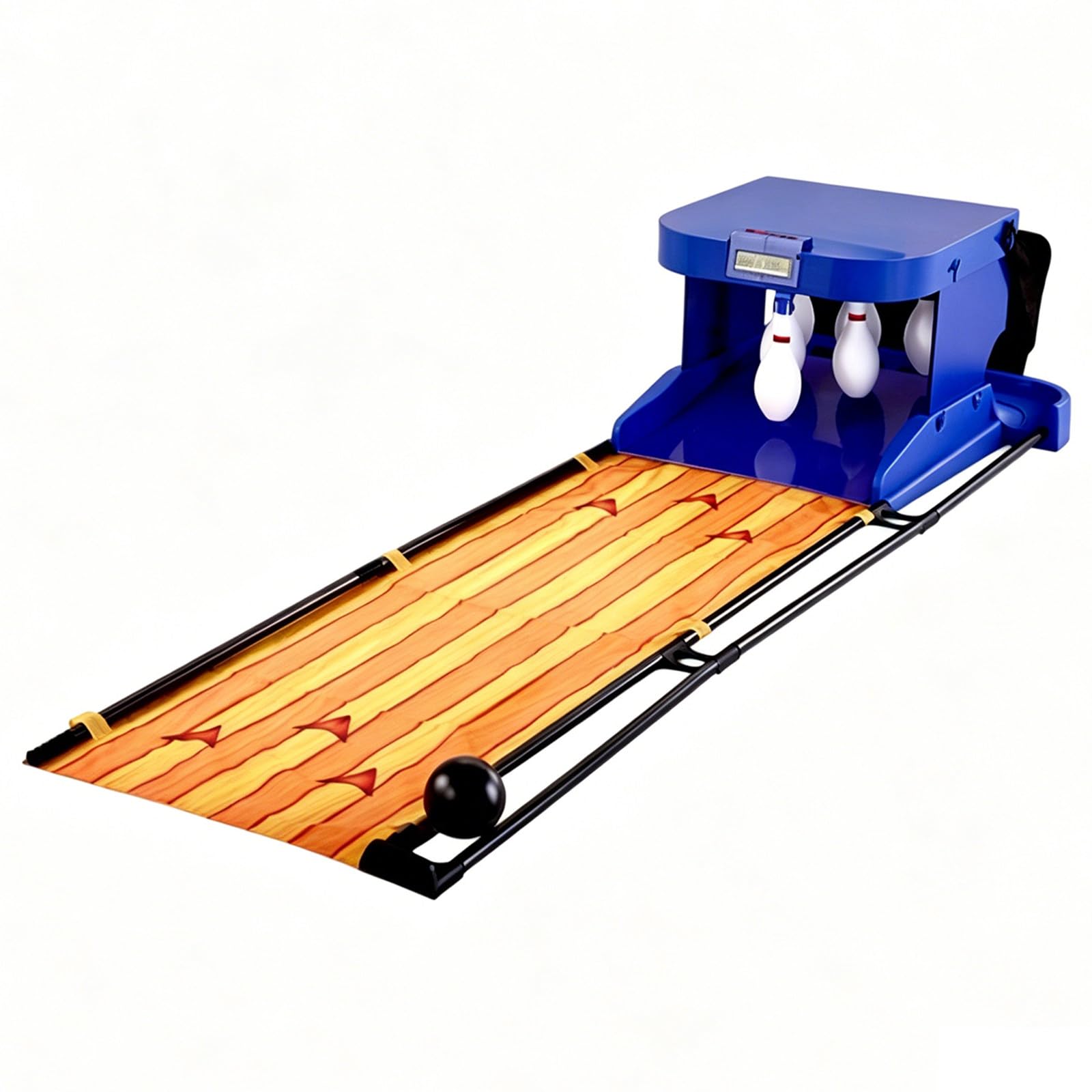 Juego De Bolos para Interiores, Juego de Bolos electrónico para niños con reinicio automático, para Fiestas en casa y Entretenimiento Familiar 2M