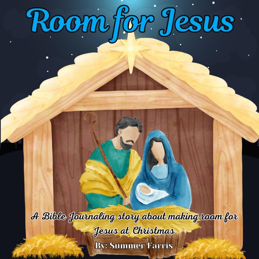 Room for Jesus: A Bible Journaling story about making room for Jesus at Christmas