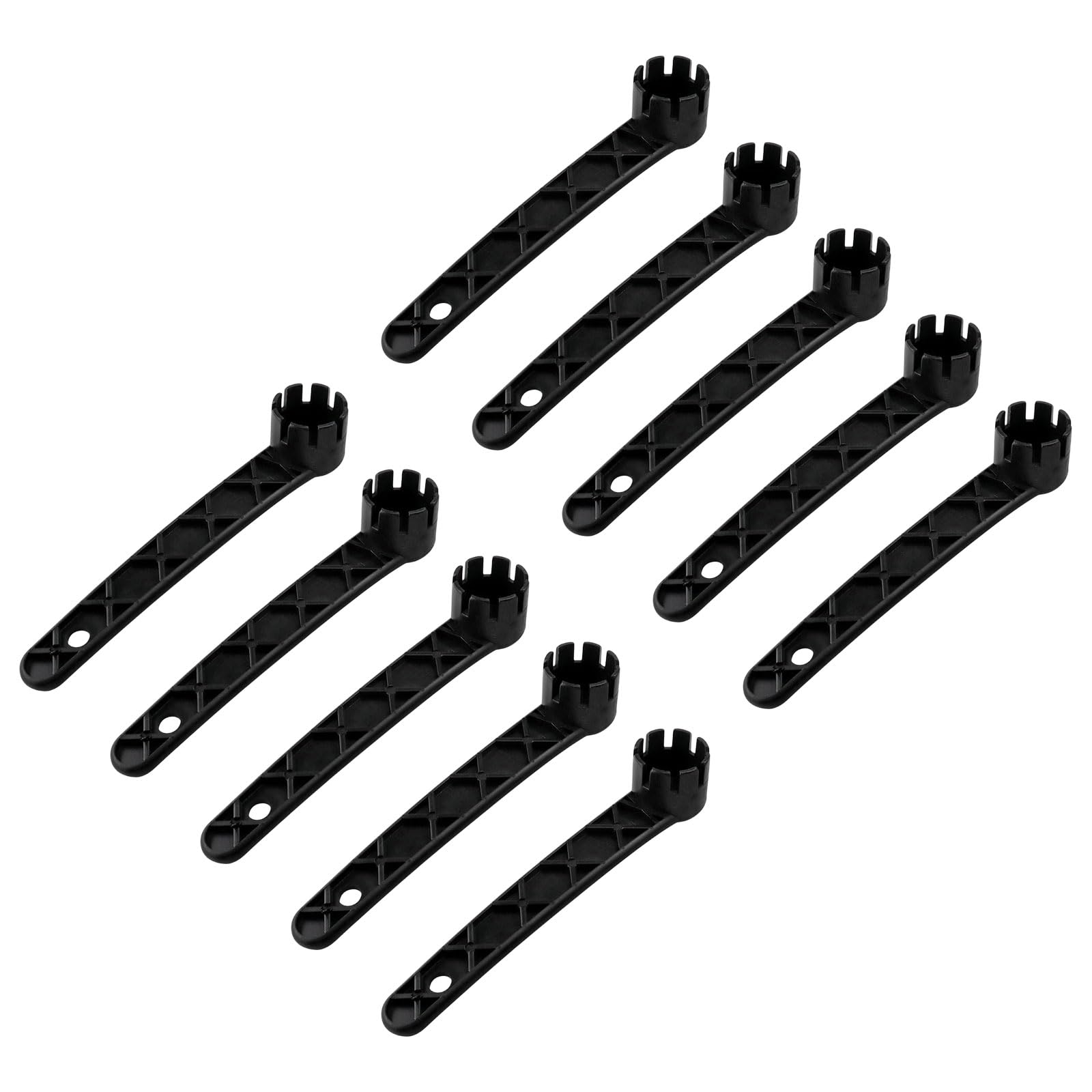 Qcbuegof D 8 Tooth Air Gate Wrench For Inflatable Kayak An Boat Steel Repairing Tool Surf Tightening Portable Marine Gate Spanner