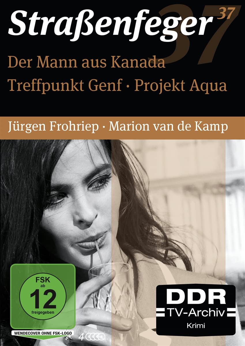 DVD Straßenfeger 37 con las producciones de culto Treffpunkt Genf y Projekt Aqua