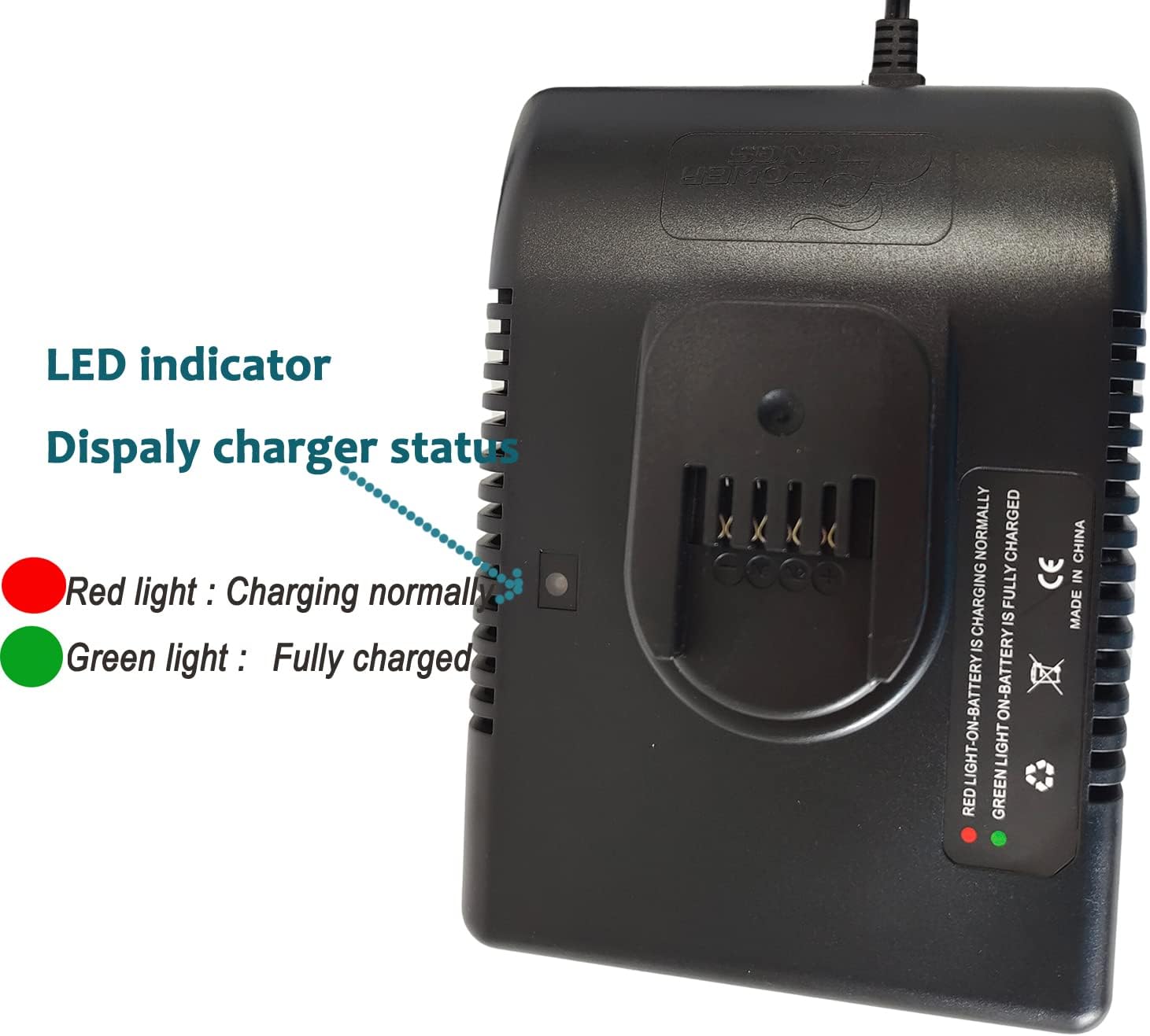 CTC620 Replace Charger Compatible with Snap On CTB6187 CTB6185 CTB4187 CTB4185 Battery