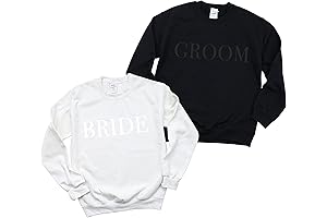 Up2ournecksinfabric Mr and Mrs Sweatsuit Set for Couples