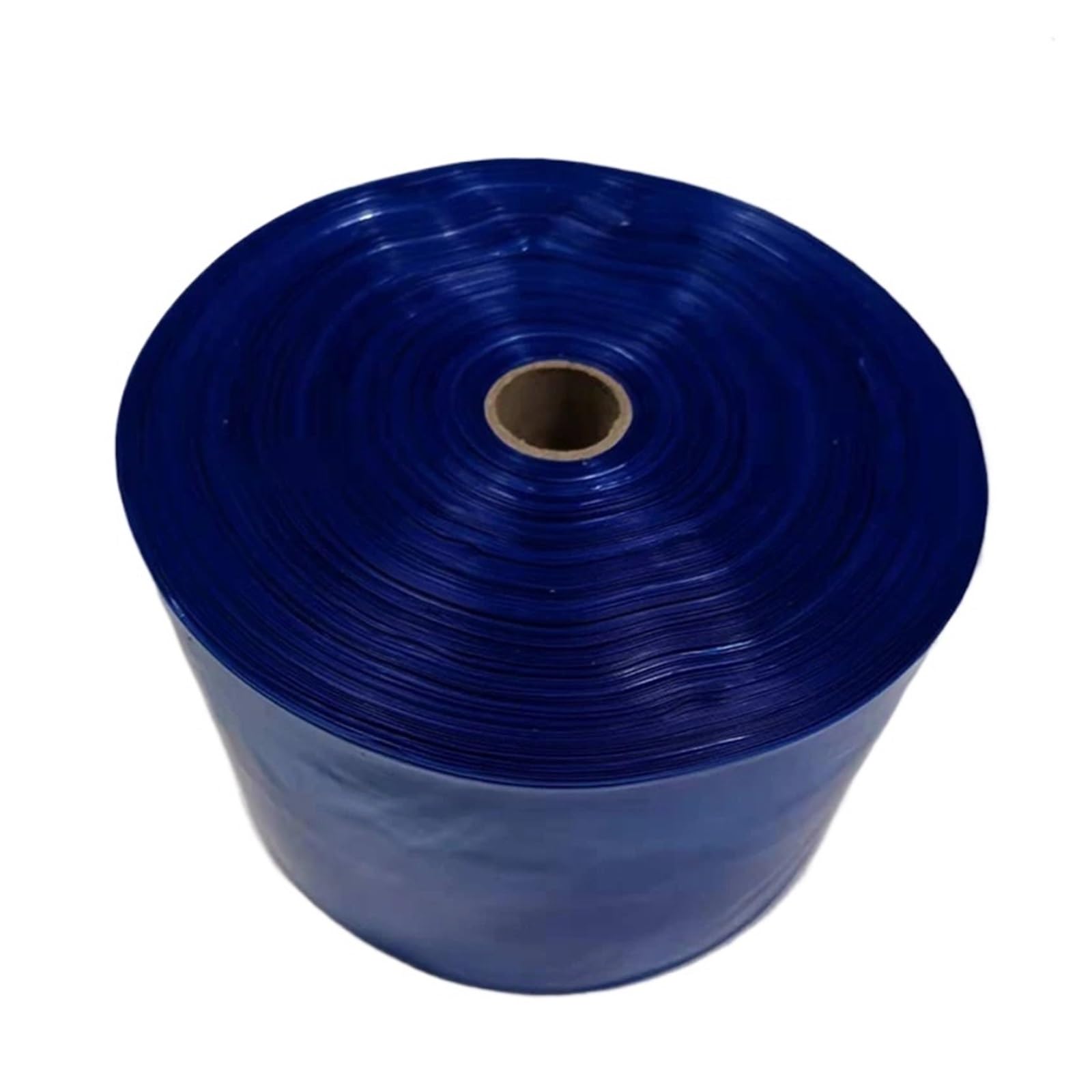 Folia termokurczliwa PE plastikowa pyłoszczelna torba niebieska wysokociśnieniowy zwinięty materiał kaligrafia i sprzęt do malowania, ochronny pakiet wysyłkowy (10 cm x 200 m)