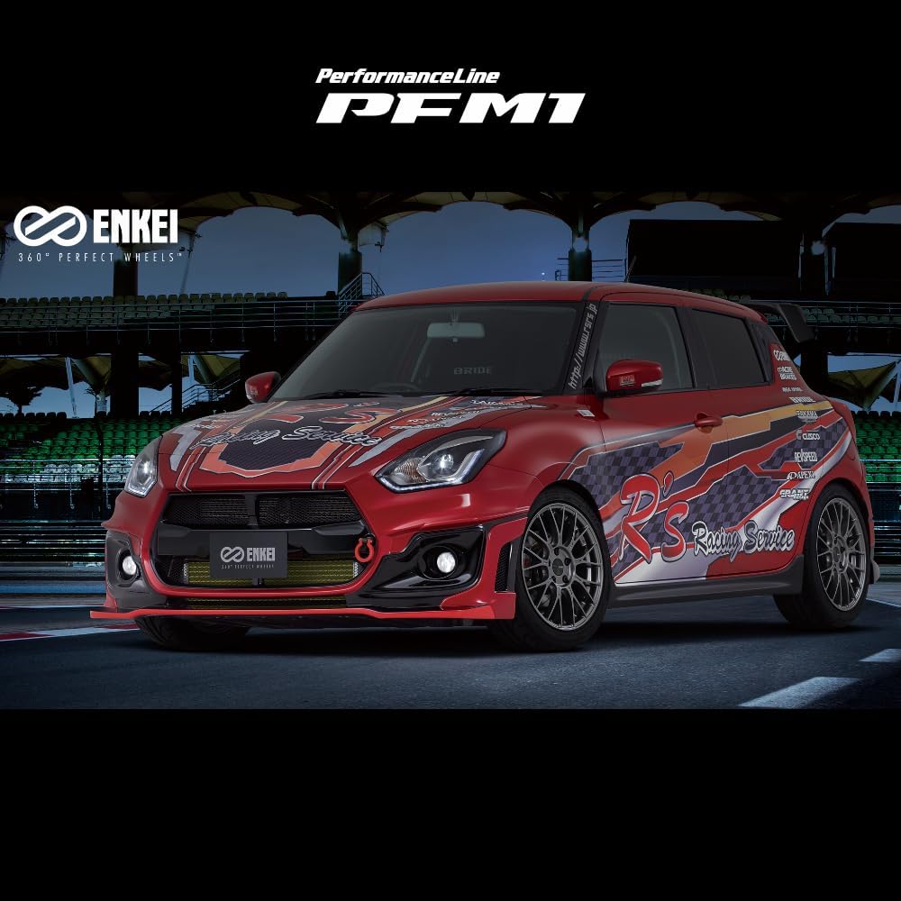 ★入手困難★【ENKEI】ENKEI エンケイ Performance Line PFM1 15×6.0J 4H 100 +45 DS ダークシルバー ホイー