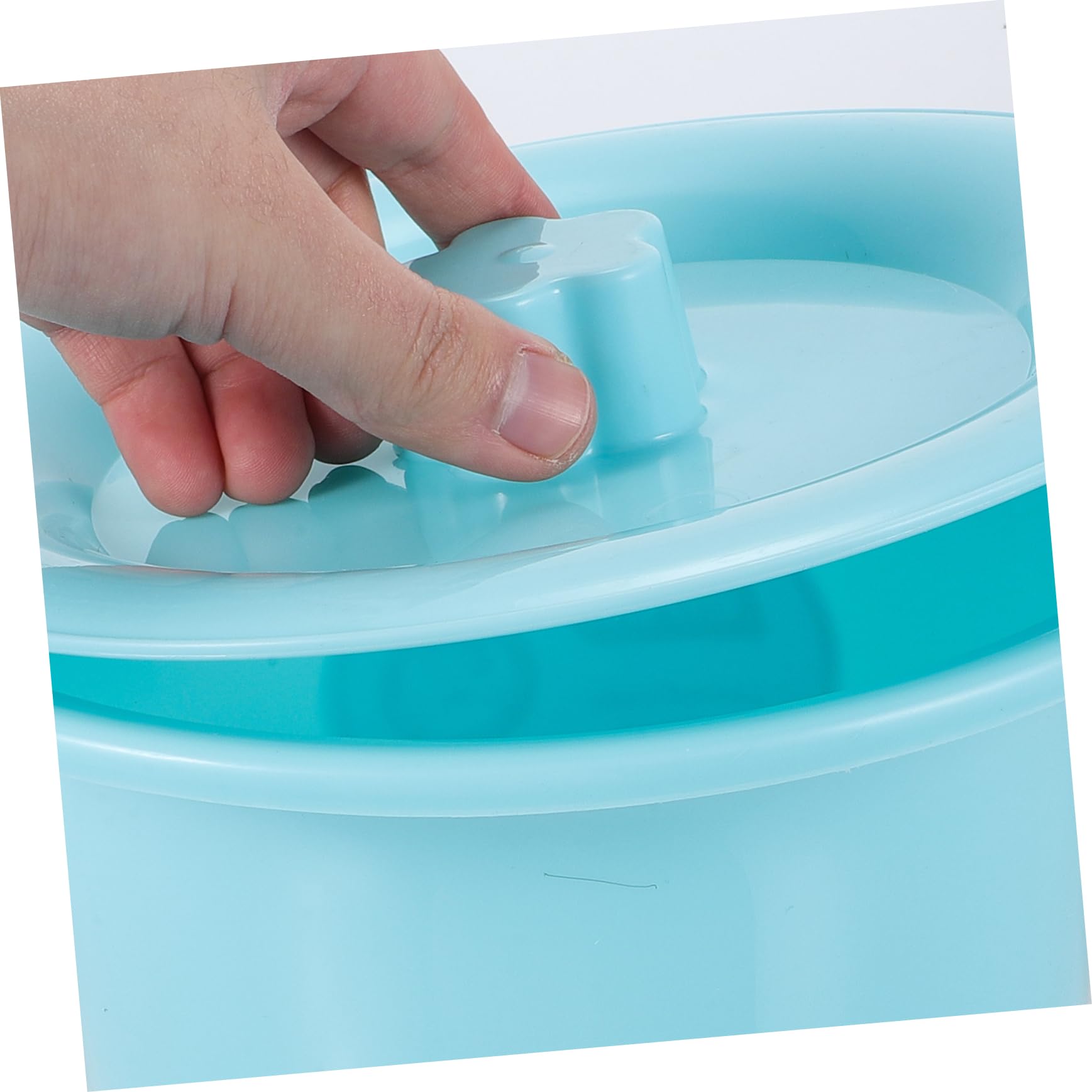 COLLBATH 2 Pezzi Per Uso Domestico Vasino Da Viaggio Per Bambini Coperchio Per Orinatoio Notturno Portatile Per Disabili Facile Da Pulire Vaso Per Orinatoio in Plastica
