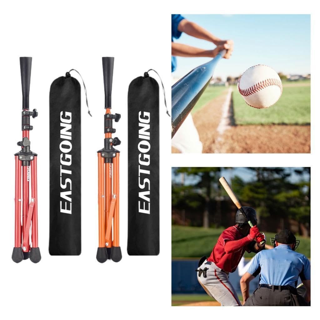 Baseball Batting Tee, Softball Batting Übung, Hochwertiges Tragbares Professionelles Baseball Tee Zum Schlagen für Kinder Und Erwachsene