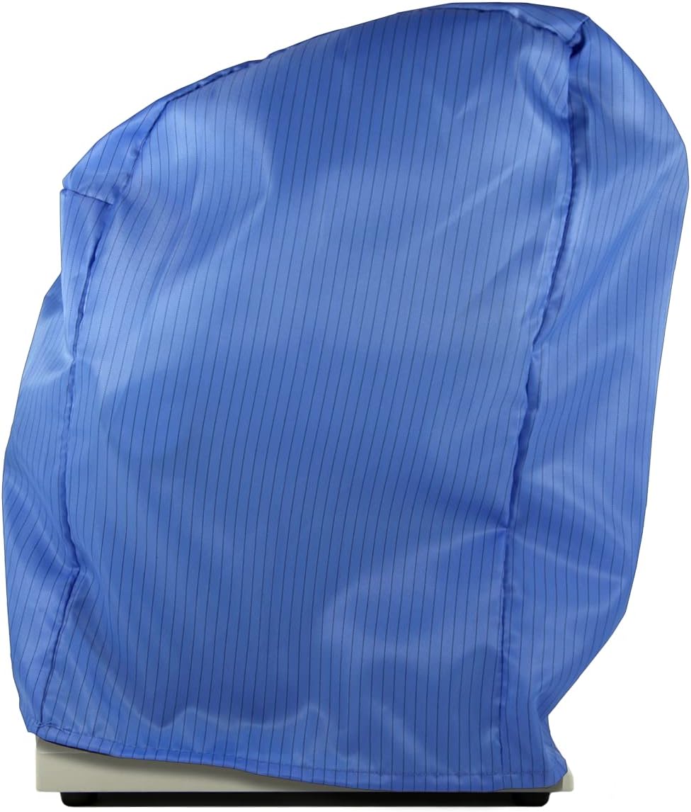 ESD Safe Microscope Dust Cover, Blue Cotton Fabric, BoliOptics