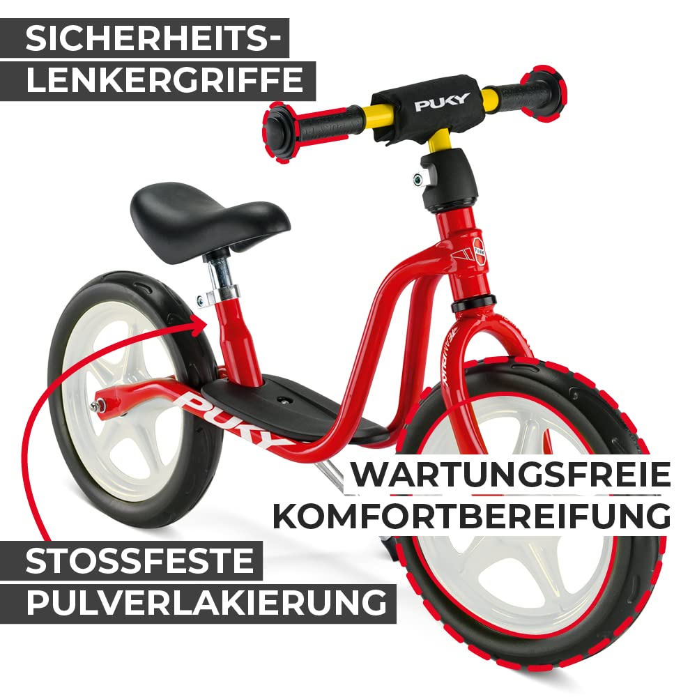 PUKY ラーニング/バランスバイク 赤/黄色 12インチ LR 1Lサイズ PUKY