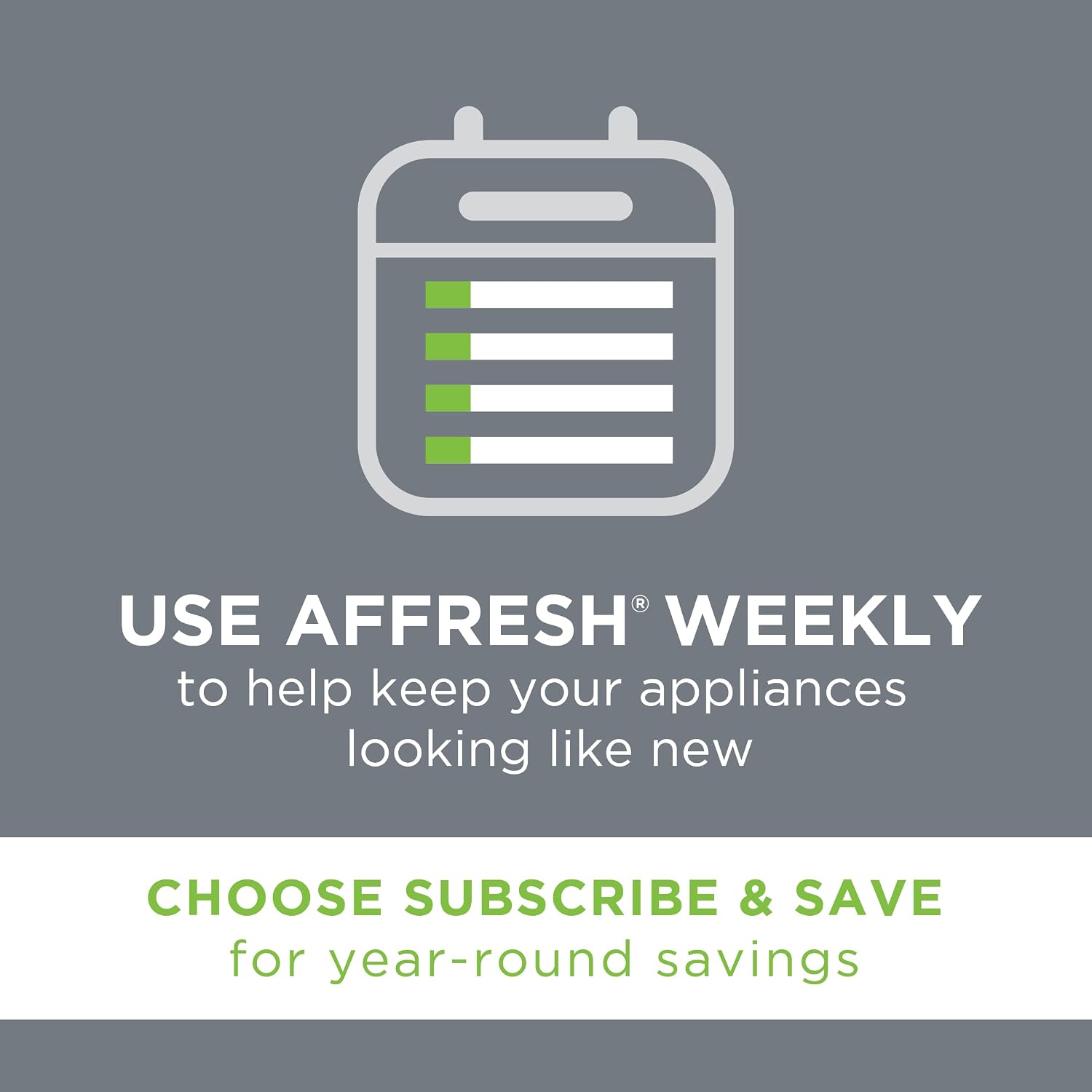 Affresh Stainless Steel Cleaning Spray, 2 Pack, Restores a Streak-Free Polished Shine