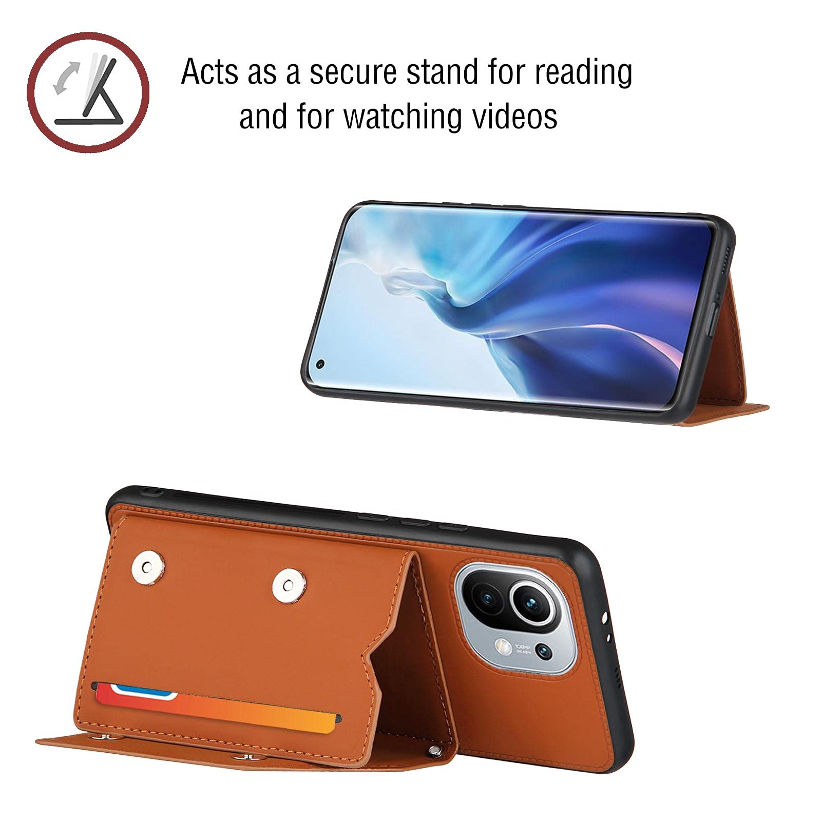 Amazon.co.jp: 適合機種 for Xiaomi Mi 11 Ultra 携帯ケース,カード