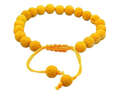 Vista 182 de Amazing Gemstone Yaxaite Bracelet for Women Men's Gifts - Protection Healing Crystal Bracelet - 8mm Gemstone Beaded Adjustable Bracelet Pulseras