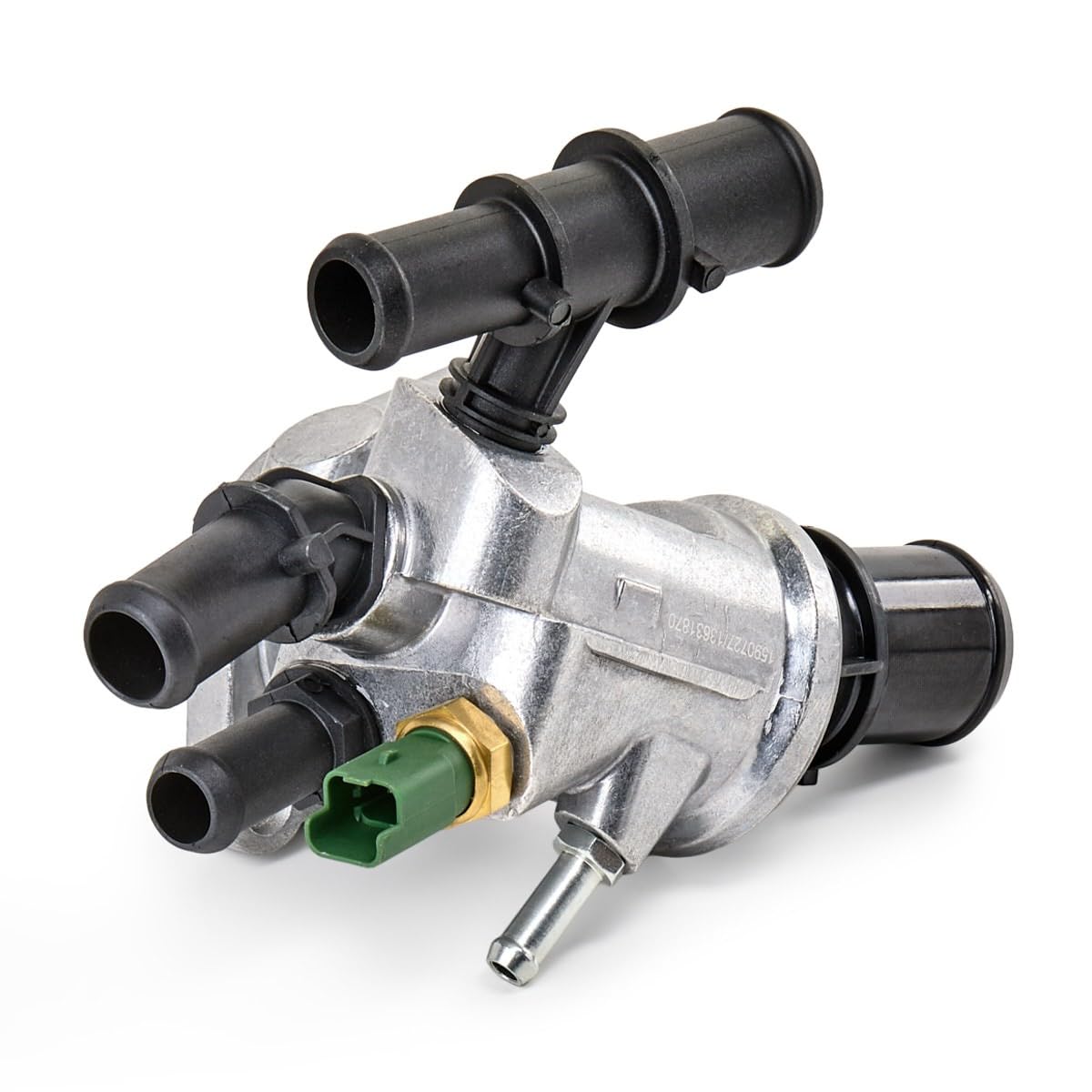 RIDEX Thermostat d'eau Boîtier métallique avec joints avec capteur Compatible avec ALFA ROMEO 147 937, FIAT Bravo II 5 portes 198 Doblo I Cargo 223 Doblo I Break 119, 223