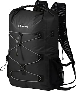 AlpPack 20L Ultraleichter Rucksack – Wasserdichter Rolltop Drybag für Wandern, Trekking, Reisen, Stadt & Outdoor, Innovatives High-Tech-Material