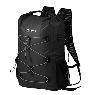 AlpPak Air 20L Drybag-Rucksack – Ultraleicht, wasserdicht aus TPU, Rolltop für Reisen, Wandern, Kajak, SUP & Outdoor, Innovatives High-Tech-Material - Amazon product rated Grade A