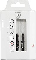 Vista 8 de Carbon Dart Shafts – Locked & Silent (Spinning) – 9 Sizes – for Soft Tip & Steel Tip Darts – Lightweight, Durable, Professional Grade