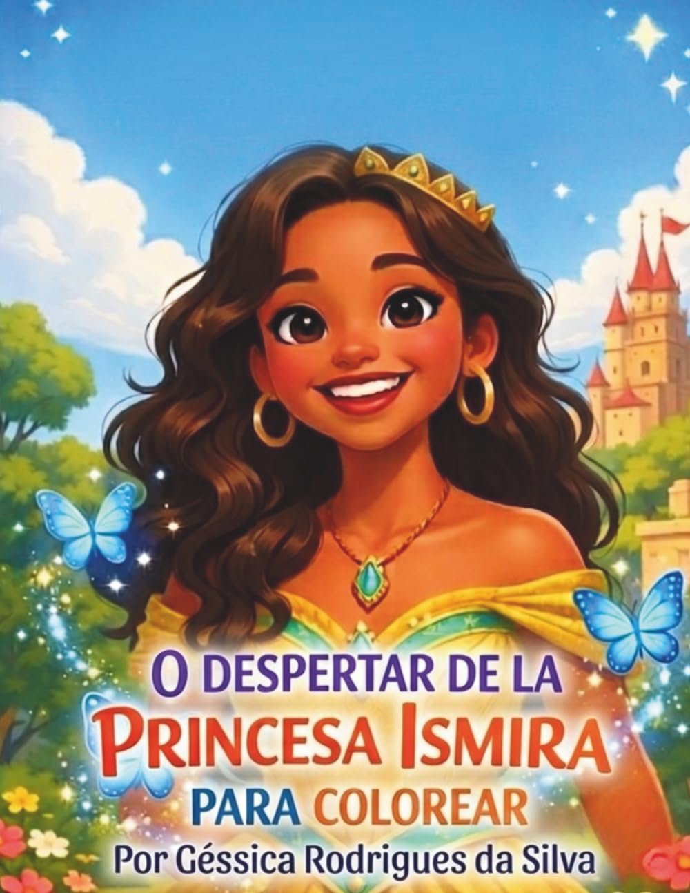 EL DESPERTAR DE LA PRINCESA ISMIRA: LIBRO PARA COLOREAR CON HISTORIA: CUENTO DE VALOR Y AVENTURA PARA COLOREAR