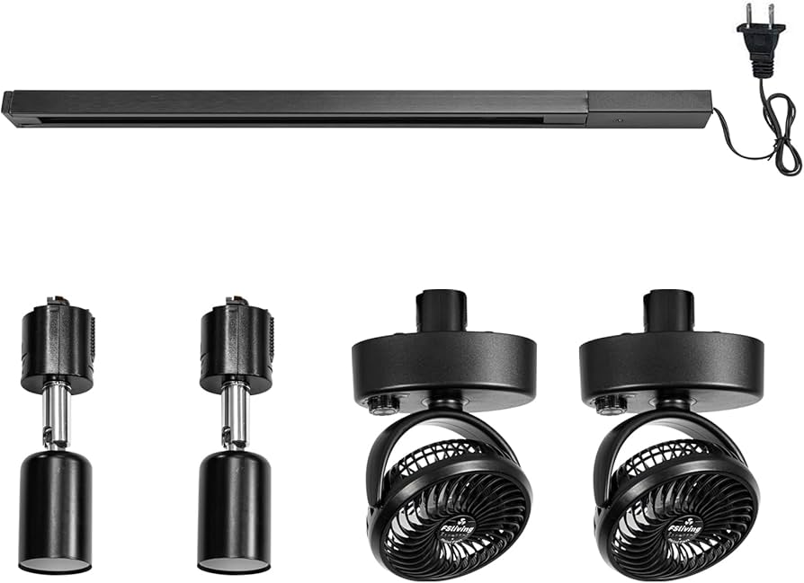Amazon | FSLiving 植物育成用セット ダクトレール1本 コンセント式