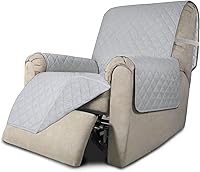Vista 254 de Easy-Going Funda de Sofá Reclinable Reversible Funda de Sofá Resistente al Agua Funda de Sillón Protector de Muebles con Correas Elásticas