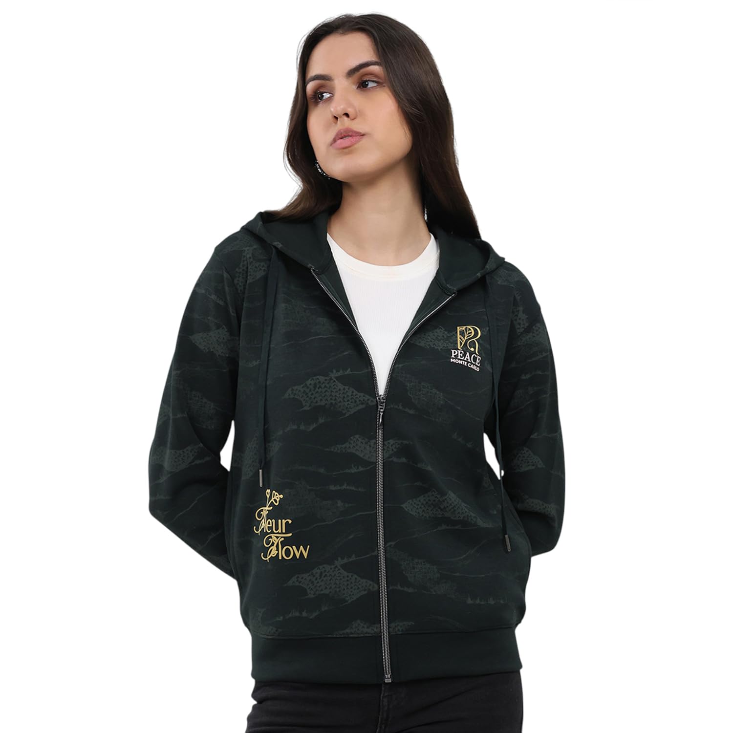 monte carlo Women’s Regular Fit Printed Hooded Neck Full Sleeve Winter Sweatshirt | Trendy Printed Design | Cozy Warm Fabric | Stylish Casual Winter Wear for Women (Pack of 1)-picture-34