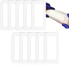 10PCS Large Sterile, Waterproof Wound Dressings - Adhesive & Breathable for Skin Protection - 100mm*150mm