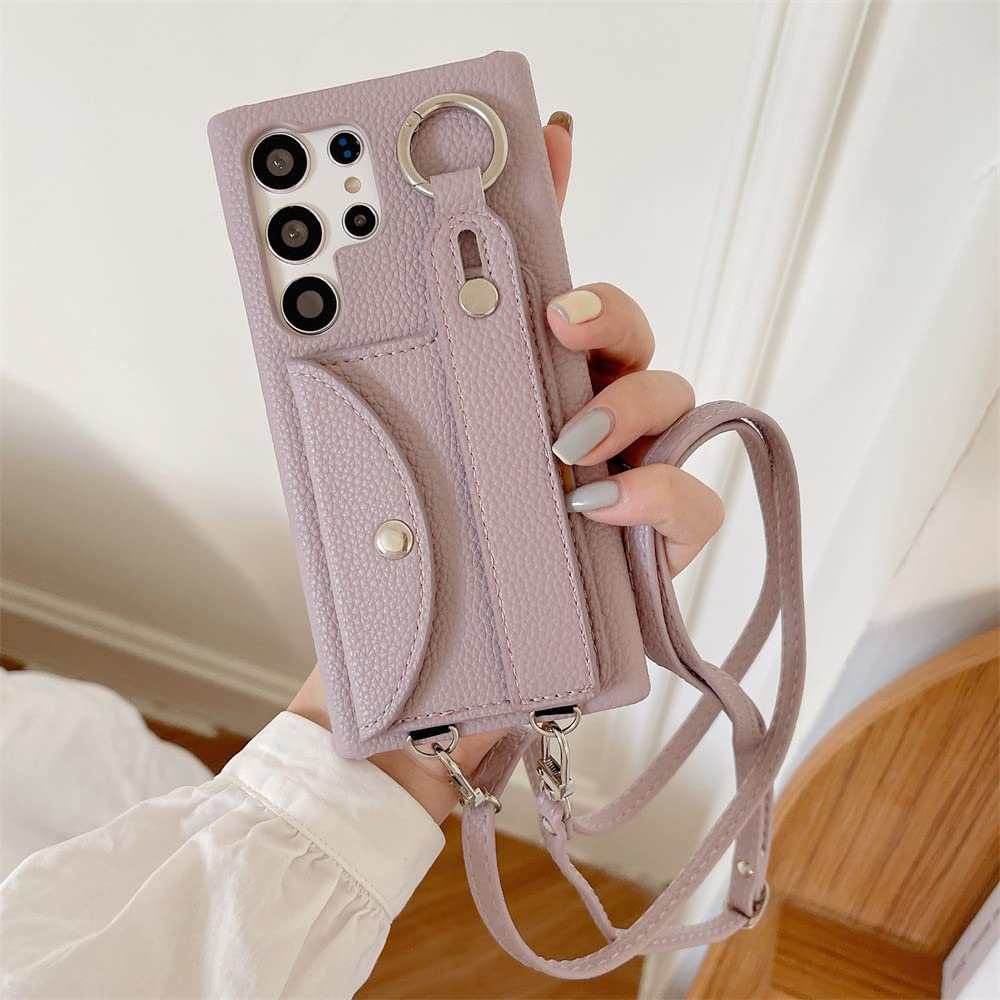 Étui en cuir BSAPP Note 20 finition premium avec dragonne chic - 8