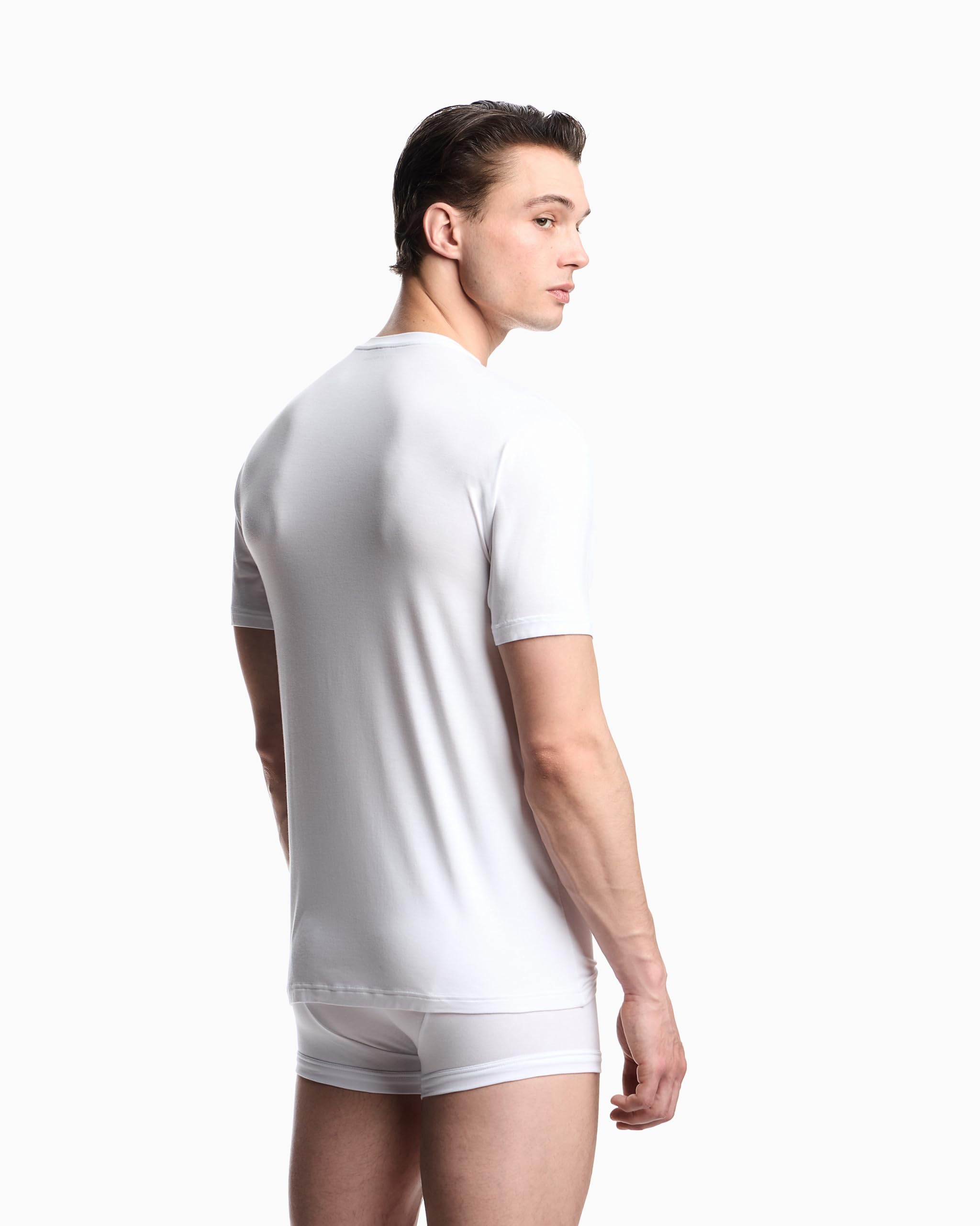 Emporio Armani 2-Pack Crew Neck T-Shirt Camiseta Hombre (Pack de 2)