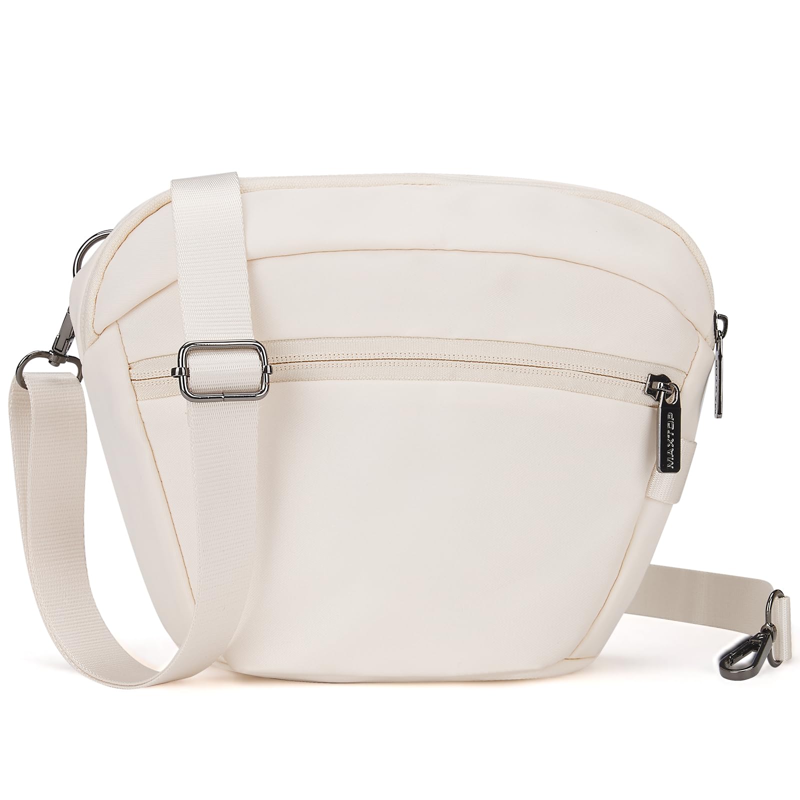 MAXTOP Large CrossBody Bags for Women with Adjustable Strap Casual Sling Bag with 4-Zipper Pockets Gifts for Enjoy