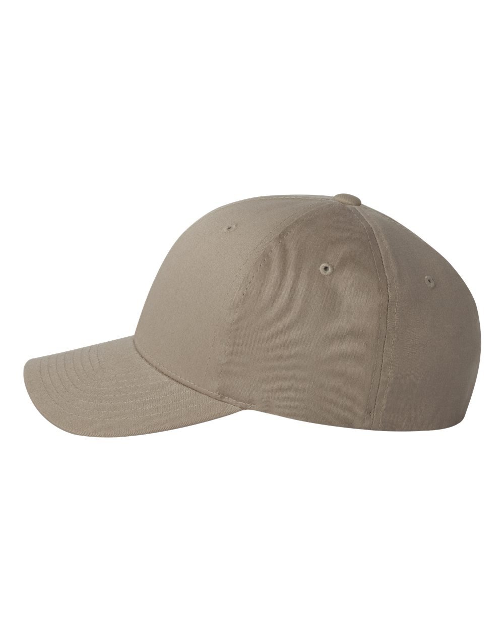 Cappello aderente originale Flexfit in twill di cotone, Cachi, Large-X-Large