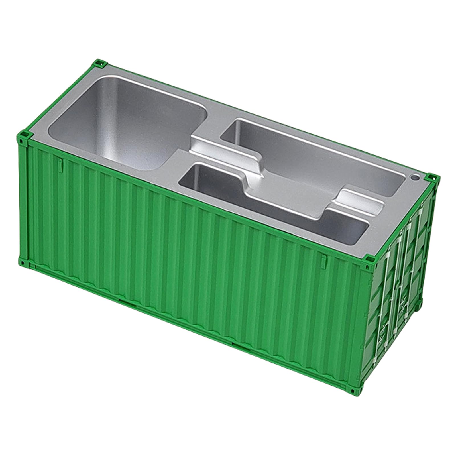 Hsioluted Container Pen Holder with Name Card Holder Large Capacity Desk Pen Pencil Organizers for Desk Organizers