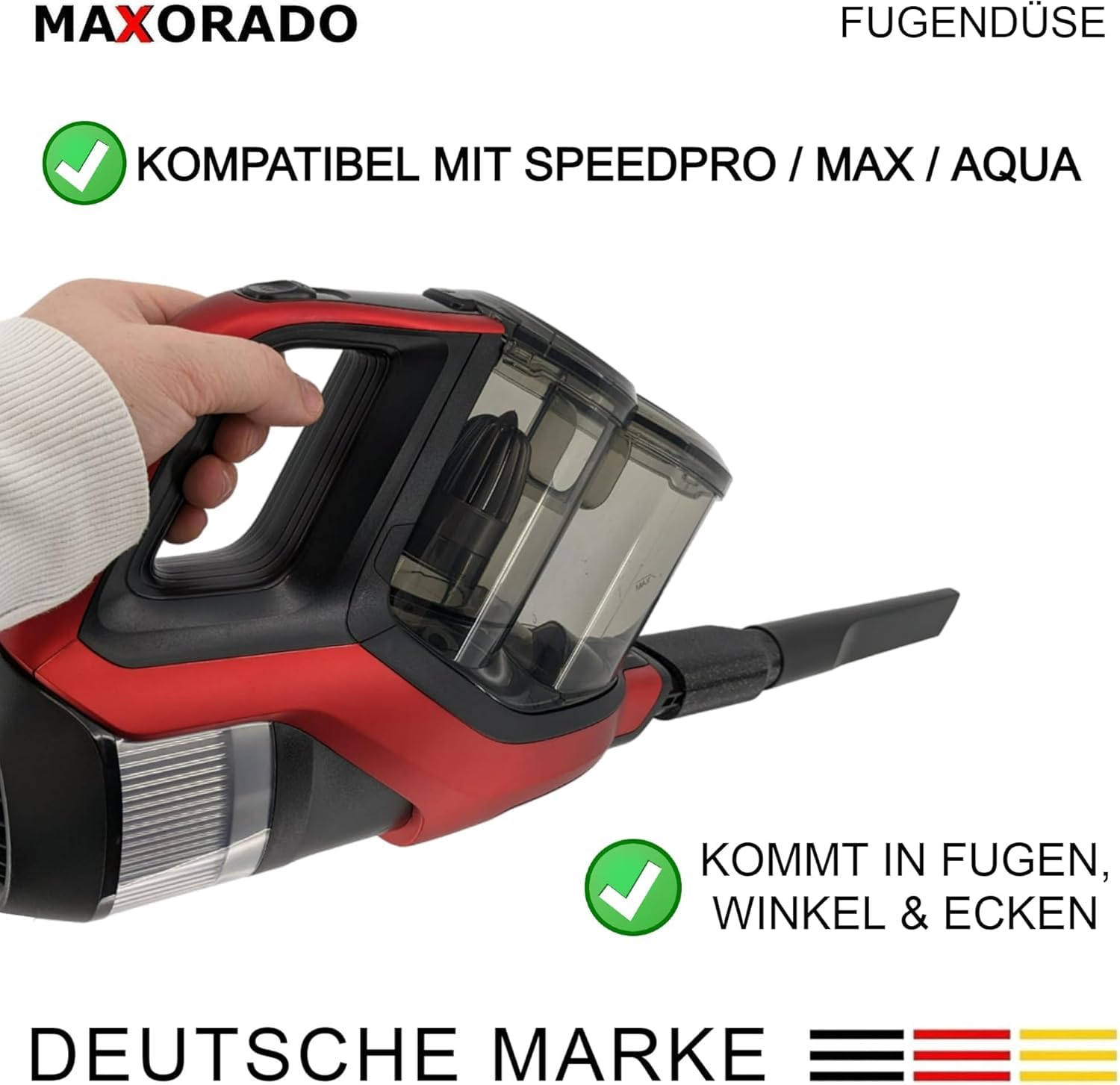 Set di ugelli per aspirapolvere, compatibili con Philips Speedpro I Max I Aqua di ricambio accessori di ricambio spazzola per aspirapolvere, spazzola per bocchetta a lancia, spazzola per