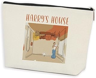 Harrys-House Merch Gifts Styles Fans Gift Music Lover Makeup Bag Singer Merch Birthday Christmas Gifts for Women Teen Girls Women Funny Gifts for Her Female