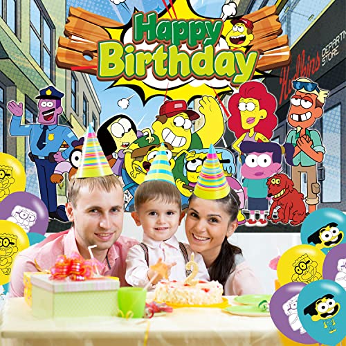 Big City Greens Backdrop Birthday Banner For Big City Greens Birthday Party Supplies Big City Greens Photograph Background Photo Booth 5X3Ft #TOP4