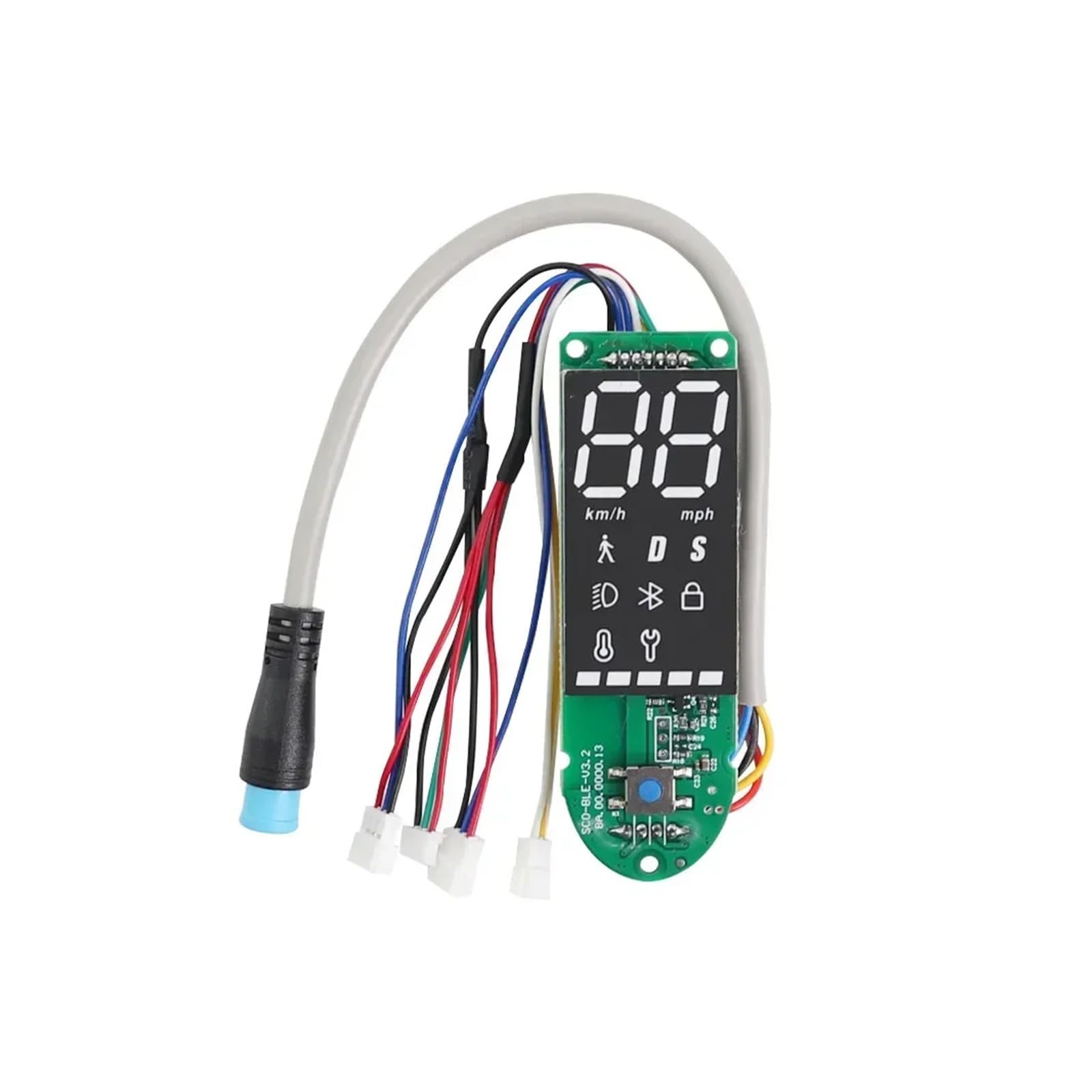 Circuit imprimé M365 Pro 2 contre l'écran noir de trottinette